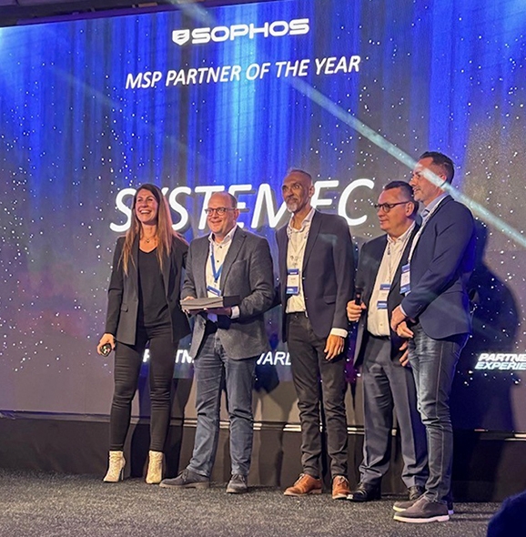 Trots op de erkenning: Sophos MSP Partner of the Year 2026 Trots op de erkenning: Sophos MSP Partner of the Year 2026